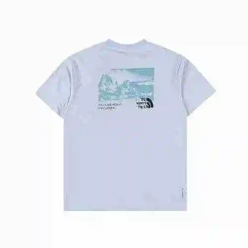 The North Face Camiseta Climber Collection Mountain con cuello redondo y manga corta