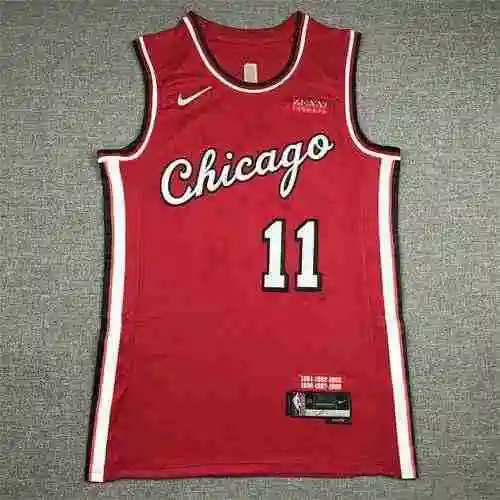 22.ª temporada Bulls 11 Drozan Red City Edition 75.º aniversario Diamante