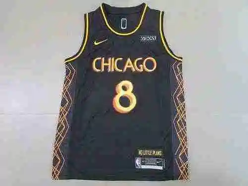 21 Season Bulls 8 Latin City Edition Black