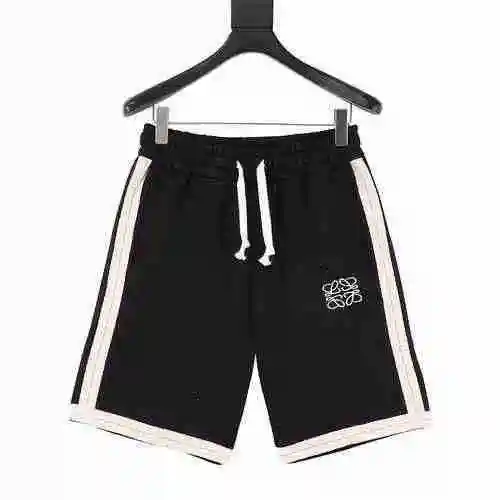 Loewe/Loewe Pantalones cortos bordados con cintas tejidas de colores