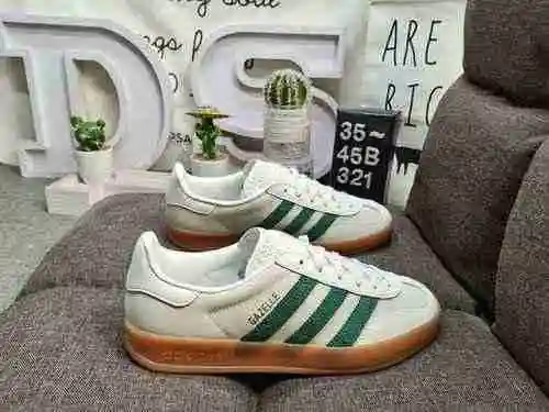 321D company grade true standard half size adlidas origins Gazelle Indoor casual wear resistant ligh