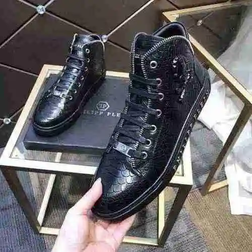 1092260pp Zapato de hombre de caña alta de nueva moda 38-44