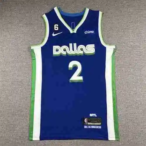 Mavericks No.2 Owen 22-23 Temporada City Edition 6 Estándar Azul