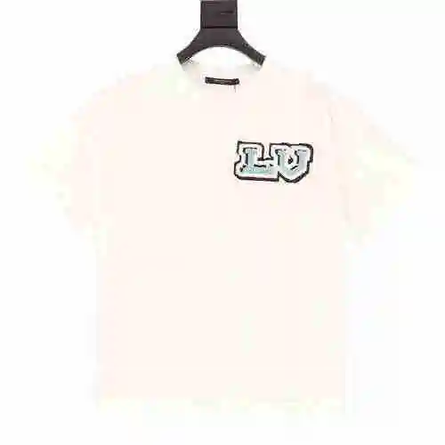 Camiseta manga corta 1V 23ss logo toalla bordado en el pecho</span>