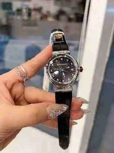 Reloj Bulgari Reloj para mujer combinado con movimiento mecánico original completamente automático C