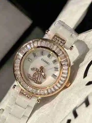 Reloj Chanel Reloj para mujer combinado con movimiento mecánico original completamente automático Ca