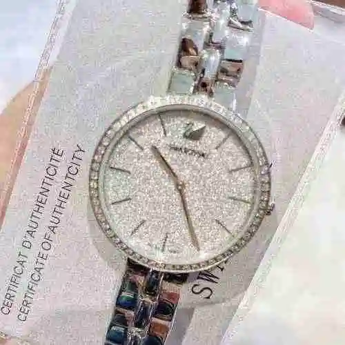 Reloj Swarovski Reloj para mujer combinado con movimiento mecánico original completamente automático