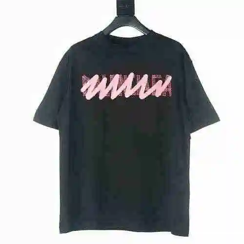 BALENCIAGA/Balenciaga BLCG Camiseta de manga corta con letra alterada