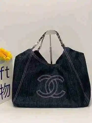 La bolsa para las axilas está hecha de tela vaquera importada, bolsa de regalo con entrega de alta c