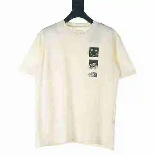 The North Face/North TNF 1966 Camiseta de manga corta con tres logotipos estampados