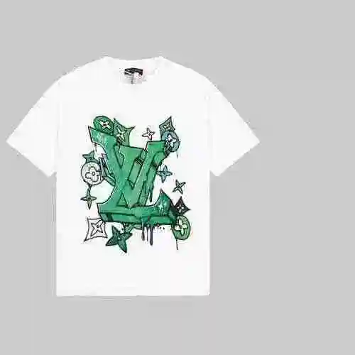 Camiseta de manga corta con estampado delantero y trasero LOUIS VUITTON Show Limited