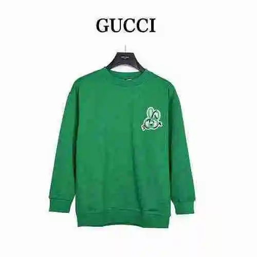 Suéter de conejo verde limitado del año del conejo de Gucci
