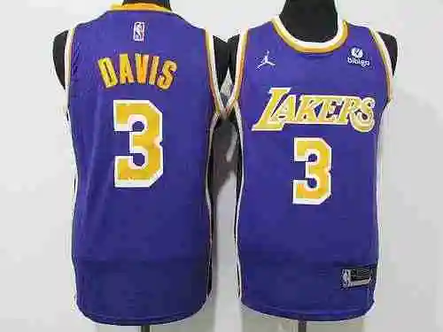 Lakers 3 Davis 75 Aniversario Púrpura