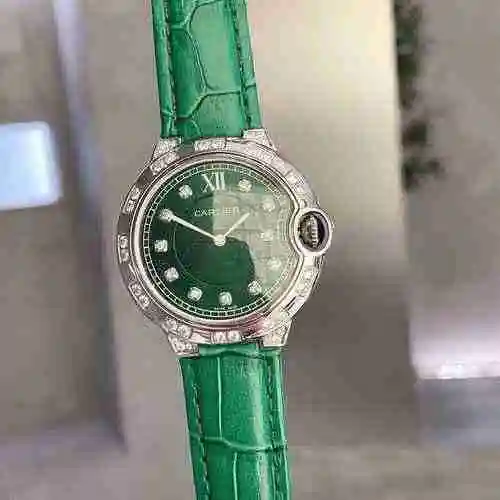 Reloj Cartier Reloj para mujer combinado con movimiento mecánico original completamente automático C