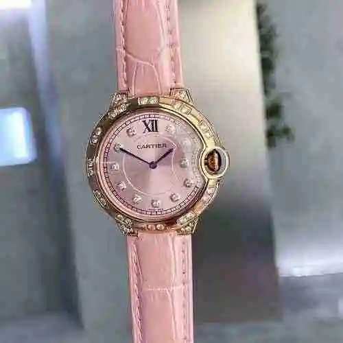 Reloj Cartier Reloj para mujer combinado con movimiento mecánico original completamente automático C