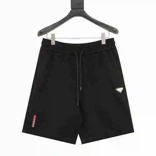 PRADA/Prada 23ss Triangle Space Pantalones cortos de algodón