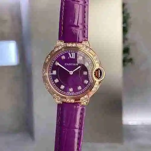 Reloj Cartier Reloj para mujer combinado con movimiento mecánico original completamente automático C