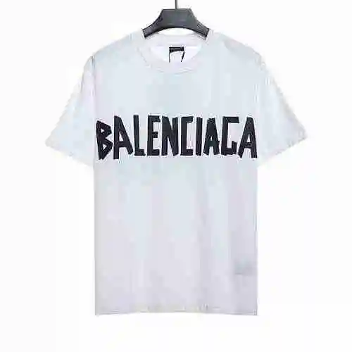 Balenciaga Cinta Doble B Estampada Manga Corta