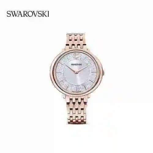 Reloj Swarovski para mujer combinado con movimiento mecánico original completamente automático Caja 