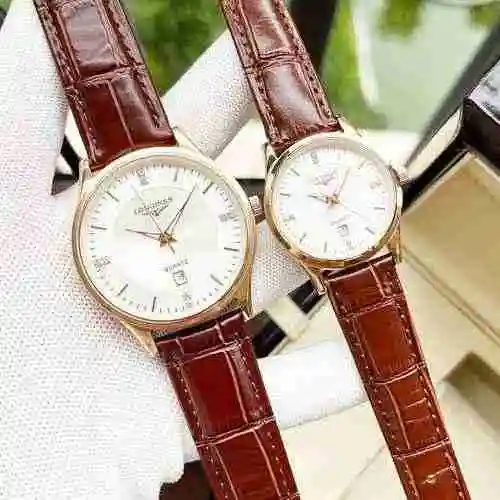 Reloj Longines Reloj para parejas emparejado con movimiento mecánico original completamente automáti