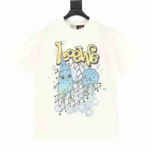 Loewe/Loewe Camiseta Manga Corta Nueva Colección Paula's ibiza Verano