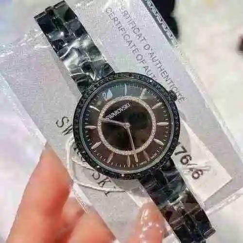 Reloj Swarovski Reloj para mujer combinado con movimiento mecánico original completamente automático