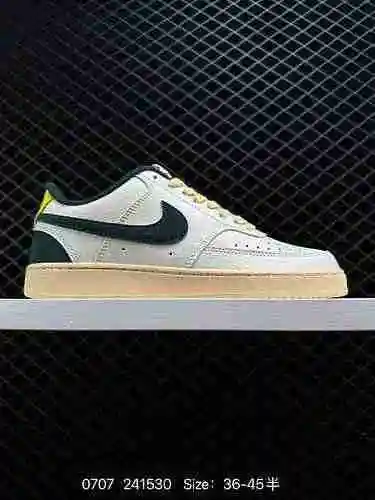 Zapatillas casual Nike/NIKE COURT VISION LOW de 5 capas, de corte bajo y versátiles, transpirables. 
