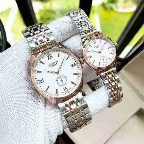 Reloj Longines Reloj para parejas emparejado con movimiento mecánico completamente automático origin