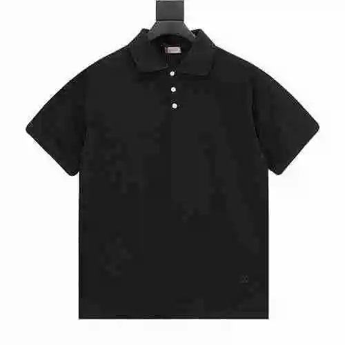 CD 23ss Polo clásico con bordado de CD