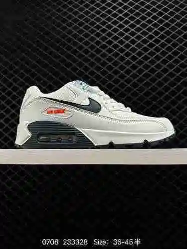 La parte superior de las zapatillas para correr Nike Air Max 9, clásicas, pequeñas y con amortiguaci