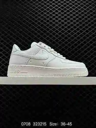 75 Nike Air Force Low Air Force One zapatilla casual de caña baja. El rendimiento de amortiguación s
