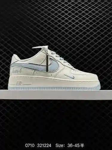 2 Nike Air Force Low Air Force One zapatilla casual de caña baja. El rendimiento de amortiguación su