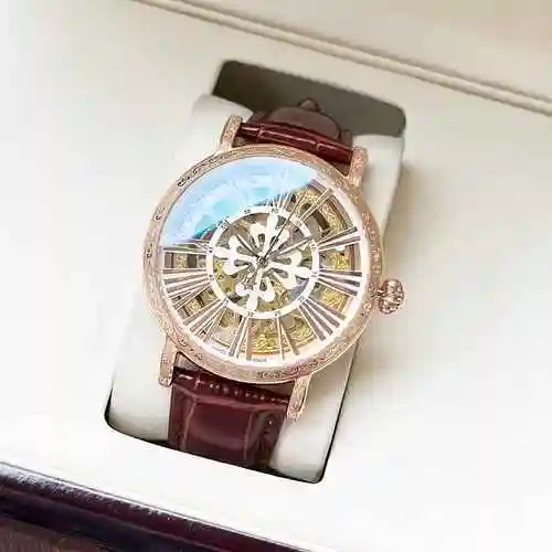 Reloj Patek Philippe para hombre combinado con movimiento mecánico original completamente automático