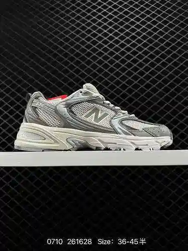 140 material de horma gris plateado antiguo de la serie New Balance MR530TG a nivel de empresa con u