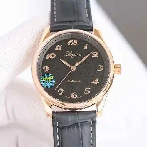 Reloj Longines para hombre con movimiento mecánico original totalmente automático, caja de acero de 