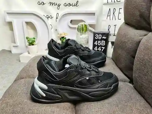 The 447D company grade adidas ALPHABOOST V1 Sustainable comfortable trend BOOST popcorn retro low cu