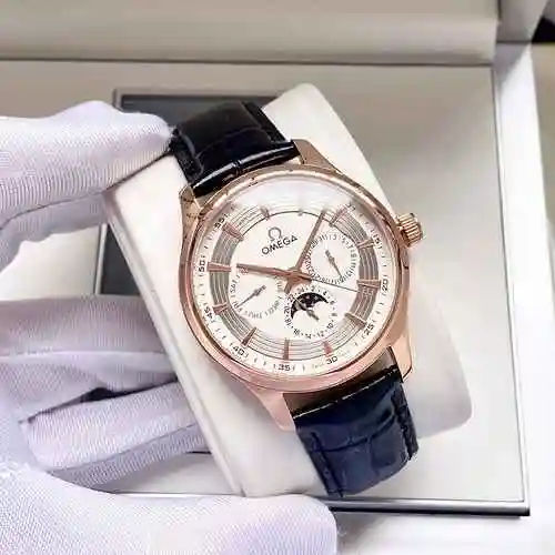 Reloj Omega para hombre combinado con movimiento mecánico original completamente automático Caja de 