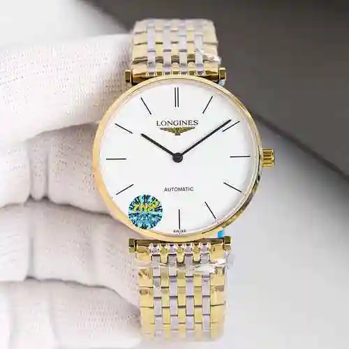 Reloj Longines para hombre combinado con movimiento mecánico original completamente automático Caja 