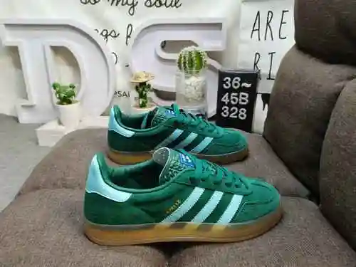 328D company grade true standard half size adlidas origins Gazelle Indoor casual wear resistant ligh