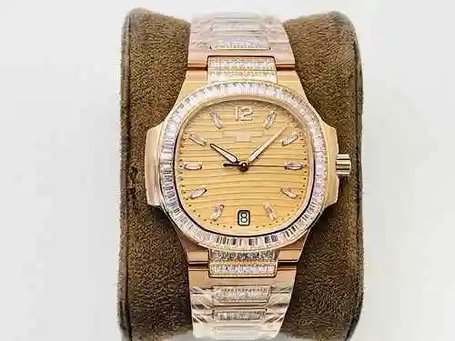 Reloj Patek Philippe para mujer combinado con movimiento mecánico original completamente automático 