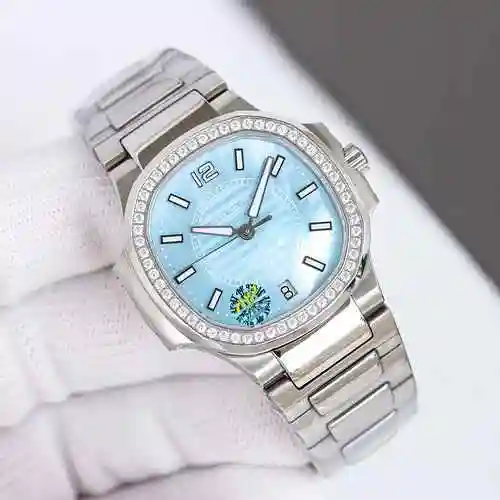 Reloj Patek Philippe para mujer combinado con movimiento mecánico original completamente automático 