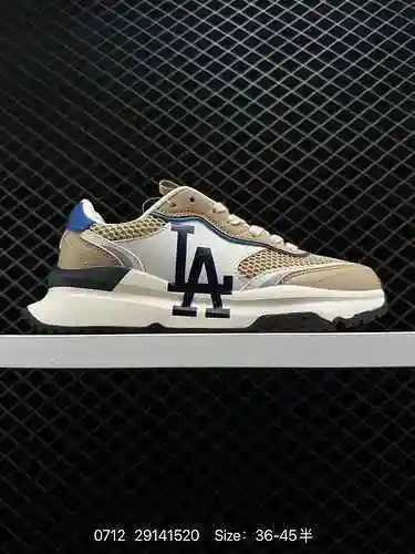100 MLB Chunky Liner New York Yankees Senior Shoe Series Low Top Dad Style Peso ligero Elevado Suela