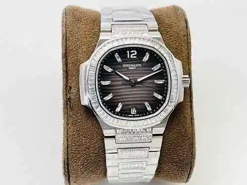 Reloj Patek Philippe para mujer combinado con movimiento mecánico original completamente automático 