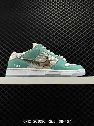 8 nivel de empresa Nike SB Dunk Low Ice Sealed Rose Mirror Hook and Dunk Basket Series zapatos de ta