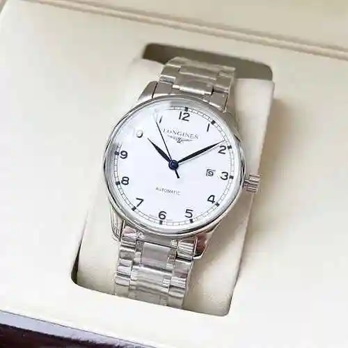 Reloj Longines para hombre combinado con movimiento mecánico original completamente automático Caja 