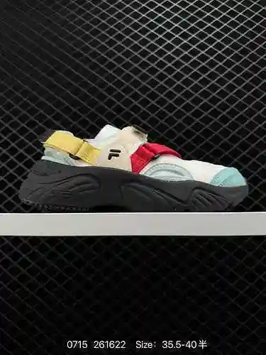 FILA FUSION Mary Jane Sandalias Zapatos de mujer 223 Verano Nuevas sandalias Velcro Conch Beach Shoe