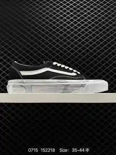 9 Vans vintage classic Old Skool negro retro street zapatos de tabla para hombres y mujeres Artesaní