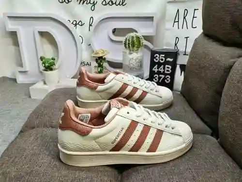 373DAdidas Clover Originals Superstar Shell Head Classic Versatile Casual Sports Board Shoes High De