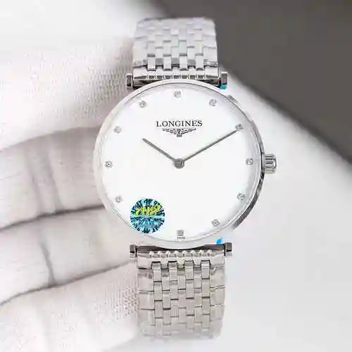 Reloj Longines para hombre con movimiento mecánico original totalmente automático, caja de acero de 