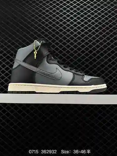6 Nike SB Dunk HI RETRO Zapatos casuales de caña alta para hombres y mujeres Pareja de zapatos de cr